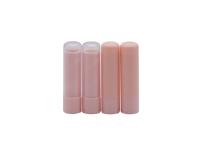Pink Packaging Bottle Tubes Custom Lip Balm Tubes 4g Of PP Material