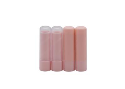 Pink Packaging Bottle Tubes Custom Lip Balm Tubes 4g Of PP Material