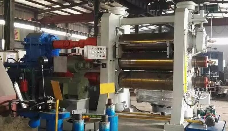 3 Roll Rubber Calender Machine For Rubber Sheet