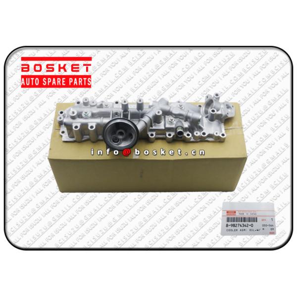 8-98274342-0 8-98019514-3 8982743420 8980195143 W/O Filter Oil Cooler Assembly Suitable for ISUZU 4JJ1