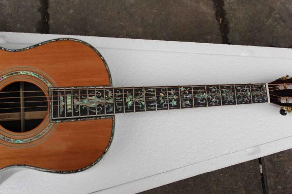 Solid Cedar Top 000 Style 39 Acoustic Guitar 00045 guitar with Fishman EQ 301