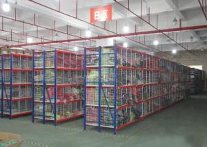 Adjustable Medium Duty Metal Shelving Rack , Steel Racking System For Warehouse