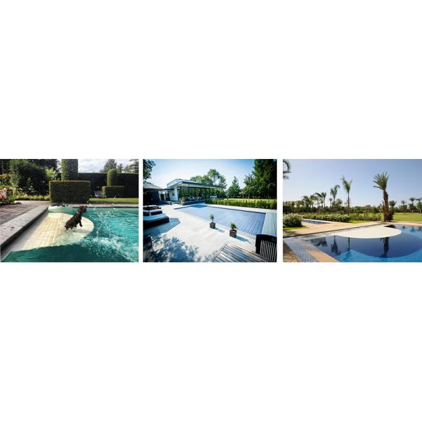 12 В безопасное напряжение Моторы автоматическая УФ-защита водонепроницаемая крышка бассейна