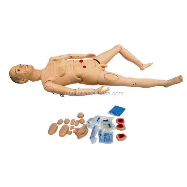 Male Elderly Nursing Dummy for Medical Colleges Catheterization Function Training Too