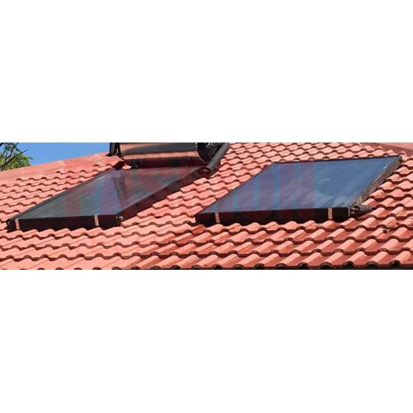 Home Use Flat Plate Solar Collector , Flat Panel Solar Water Heater CE / ISO