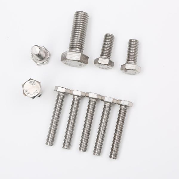Hot Heading Customization Stainless Steel Bolts DIN ISO Standard