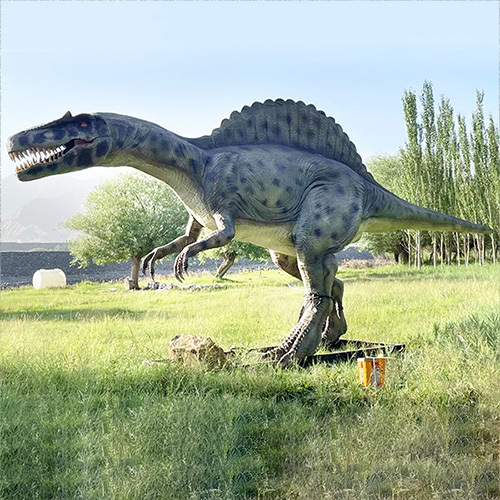 Jurassic Life Size Animatronic Dinosaurs Mechanical Simulation Animatronic Spinosaurus Dinosaur