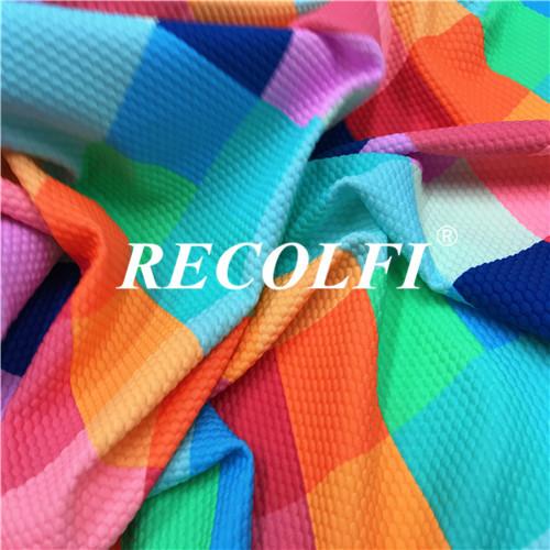 Chlorine Resistant Jersey Knit Fabric 95 Nylon+5 Spandex For Bikini Sets