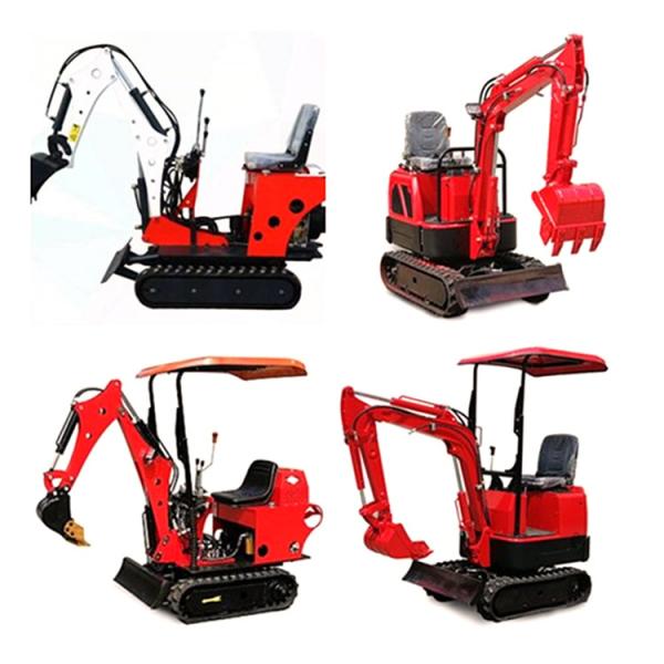 0.025M3 Mini Excavator Mini Diggers For Farm Winery Agricultural Garden