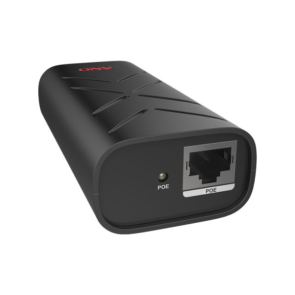 2 Port Gigabit PoE Injector 30W IEEE802.3af 802.3at Standard Plug And Play Functionality