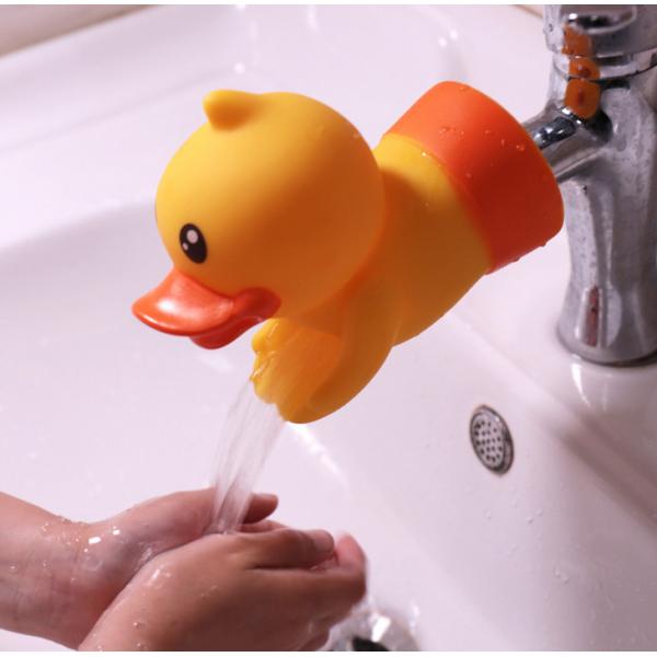 Eco-friendly Duck Faucet Extender Cute Design Safety Protective , Bathtub Faucet Extender