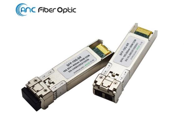 Módulo compatível MMF 850nm 300m do transceptor 10GBASE-SR SFP+ da fibra ótica de HP