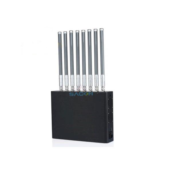 40W High Power Wifi Signal Jammer with 8 Frequency Bands and 50m Jamming Range