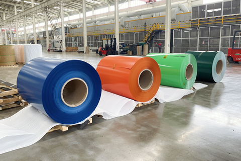 AA1060 O 0.8MM  Prepainted Aluminum Coil for Air Conditioning Duct
