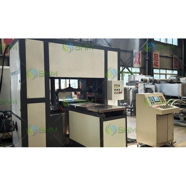 Máquina de fabricación de mangas exotérmicas e aislantes