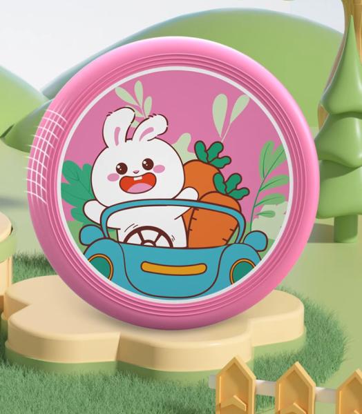 Cartoon Dog Training Interativo Toy Puppy Flyer Toy Dog Flying Saucer