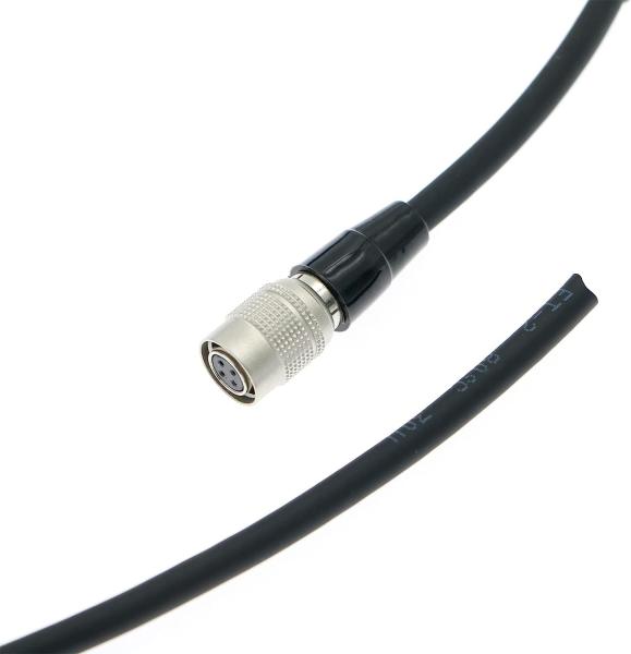 Hirose 4 pinos fêmea HR10A-7P-4S para cabo de alimentação de cabos voadores para dispositivos de som Sony Venice 664/633/702T SmallHD 702/ACE