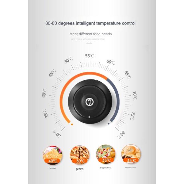 30 KG Stainless Steel Food Warmer Display Showcase with Automatic Constant Temperature
