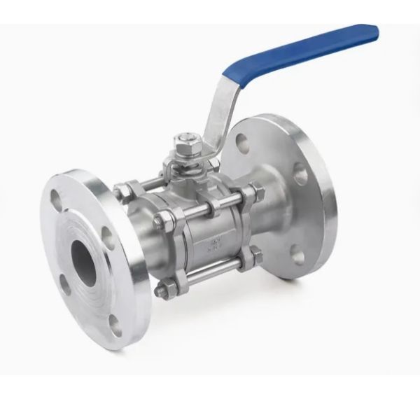 3 Piece Stainless Steel Ball Valve High Pressure CF8/CF8M Factory Price Manual Ball Valve