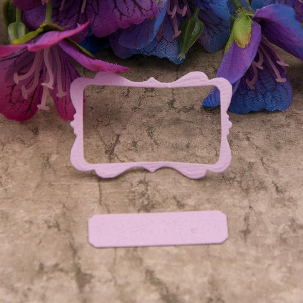 Scrapbook DIY album card frame Die Maker Cutting Die cut stencils DM-802