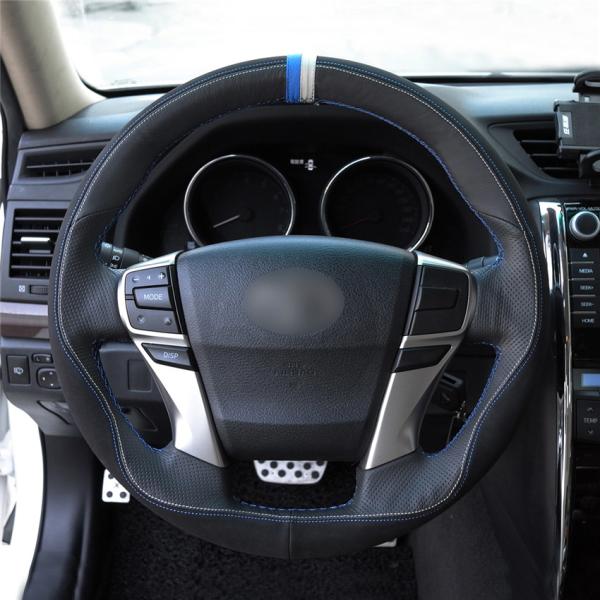 Provide High Quality Steering Wheel Covers Car Interior Accessories For Toyota Reiz Mark X 2009 2010 2011 2012 2016 2014 2015