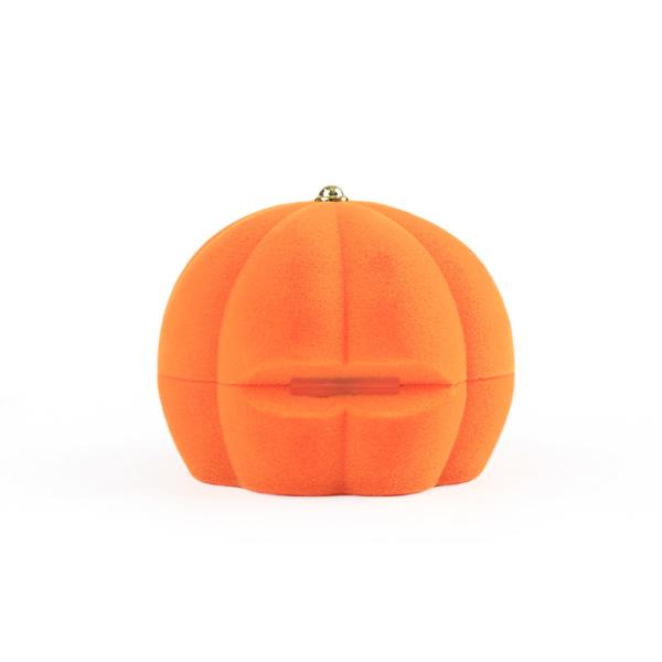 customised premium personalized velvet ring box jewelry packaging for Halloween