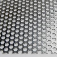 Hoyo redondo de aluminio perforado de lámina de perforación de forma personalizada 6063 2 mm de espesor de malla