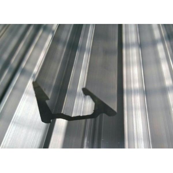 8 - 10um Natural Anodized Aluminium Industrial Profile With CNC Machining Processing