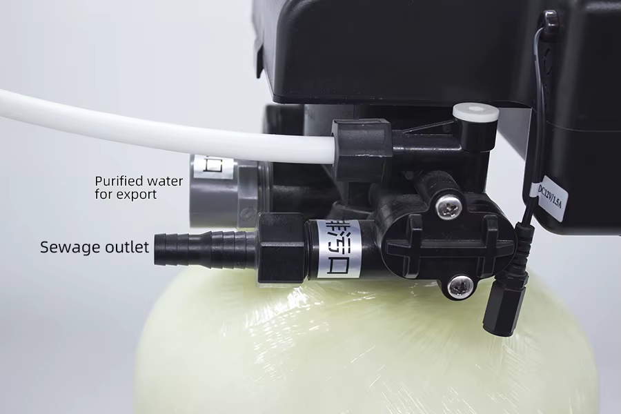 1000L/H Industrial Water Softener System with Ion Exchange Resin and Automatic Control for Boiler Feed Water