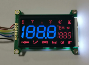 Module d'affichage LCD VA avec circuit intégré HT1621, noir, 5V, angle de vision à 12 heures