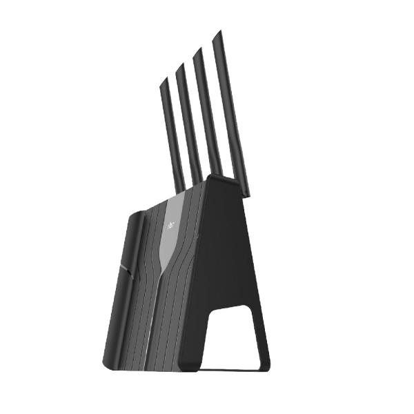 Dualband Fastest Wifi 6 Mesh Router Gigabit 1800Mbps Black Color For Home