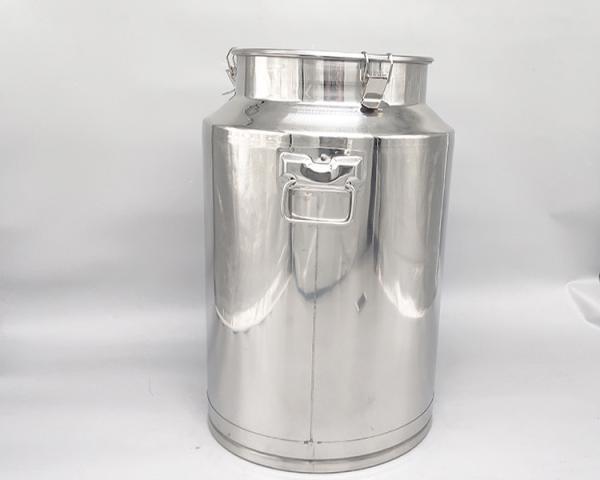 Corrosion Resistant 201 Stainless Milk Bucket With Lid 50L Large Capacity