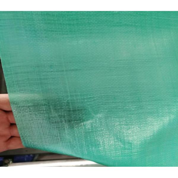 Green Light Weight PE Tarpaulin For Truck Cover And Camping Tent Fabric Material