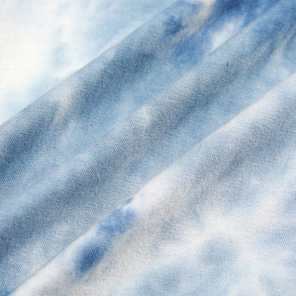 New Fashion Men High Quality INS O-Neck T-Shirt Oversized Cotton Tie Dye Custom Heavyweight Streetwear