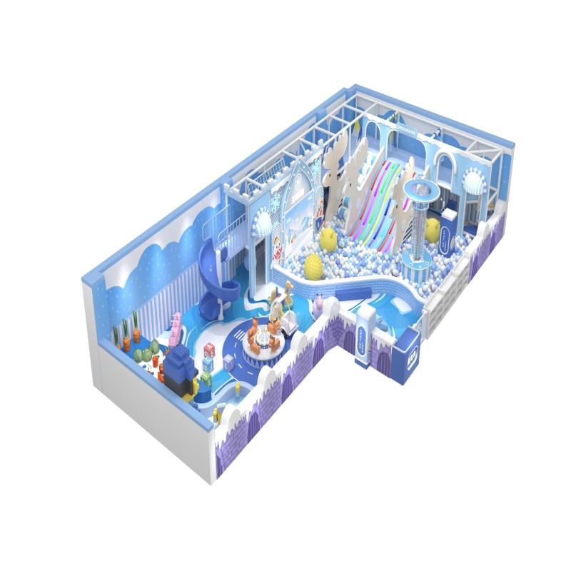 Themed Mini Park Indoor Sand Pit Nature Soft Sand Pool for Kids Naughty Castle