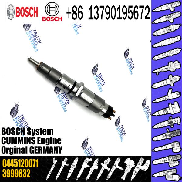 инжектор дизельного топлива 0445120184 коллектора системы впрыска топлива инжектора топлива НА bosch 4981077 CUMMINS 5253221 0445120071