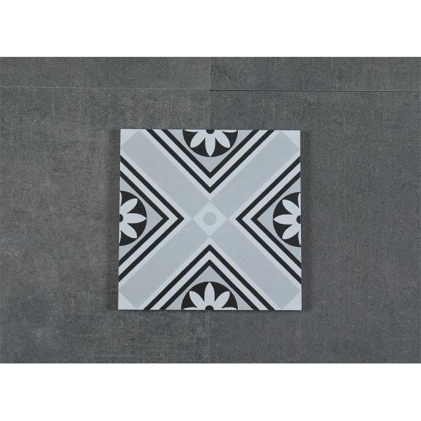 Gray Antibacterial Ceramic Rustic Tile 200x200mm for Kitchen Walls