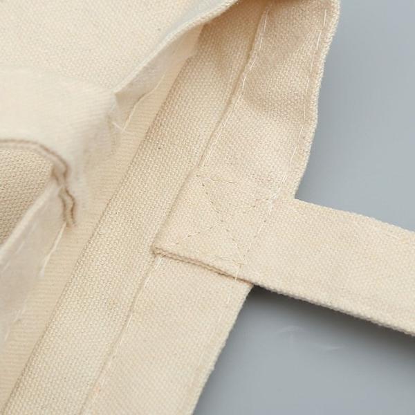 Canvas Printed Reusable Cotton Shopping Bags / Personalised Cotton Bags