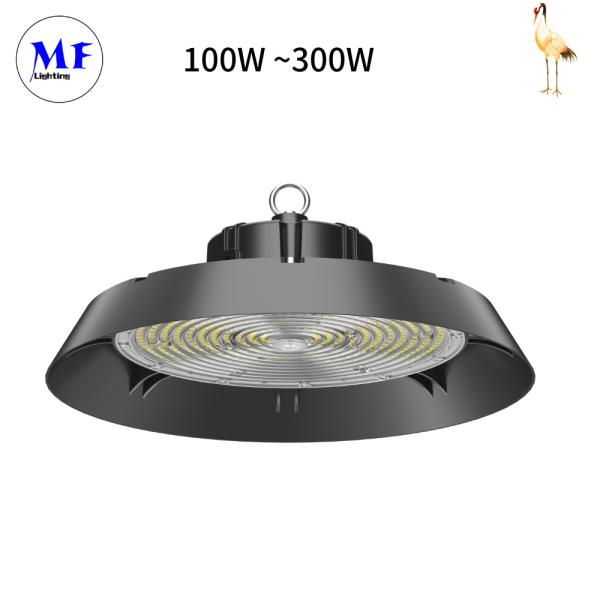 Preço da fábrica UFO LED High Bay Light 150W-300W Com IP66 Robusto Para Oficina de Trabalho Fábrica Fábrica Industrial