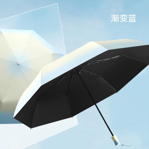 210T Pongee Fabric Advertising Umbrella with Custom Logo Printing and Windproof Design