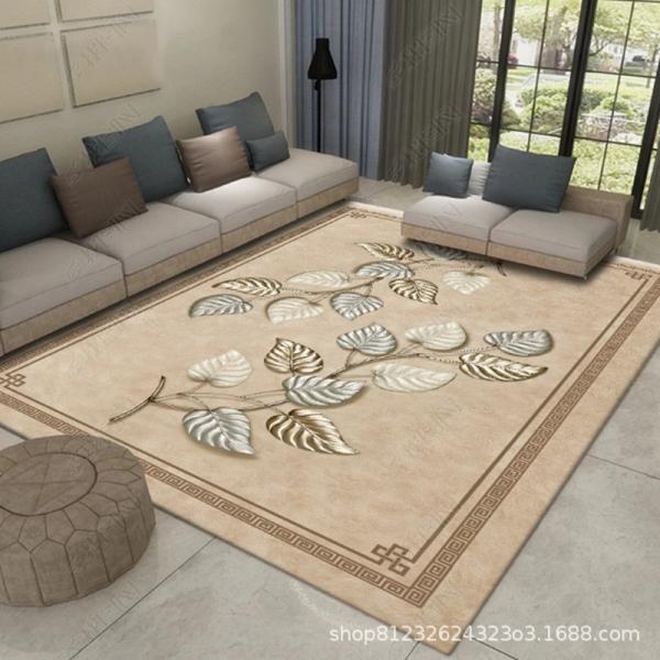 Tapete luxuoso claro nórdico do tapete do assoalho para a mesa de centro 80*120cm da sala de visitas