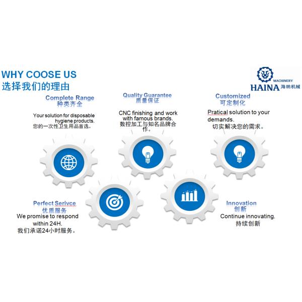 300PPM 3 Pieces Adult Pants Making Machine With Dual Drum