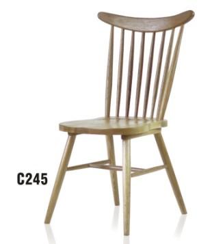 North Europe style solid wood Windsor dining chair furniture