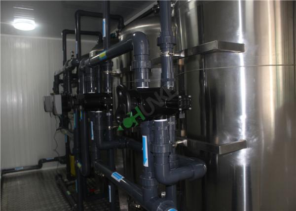 Equipamento industrial da purificação de água da dessanilização do sistema do filtro de água do recipiente