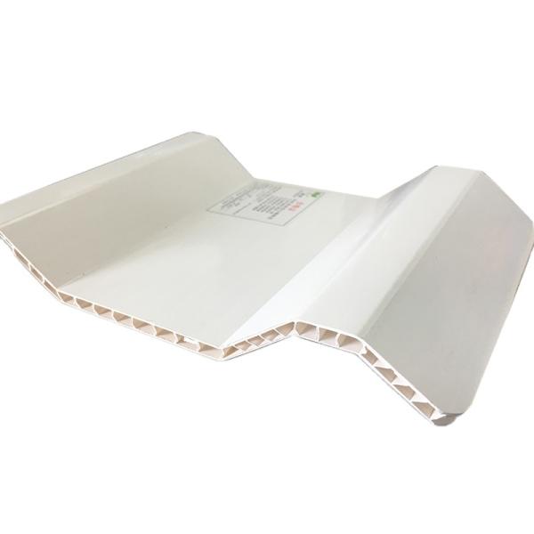 930mm PVC Hole Roof Sheet 10mm grueso diseño de paredes gemelas