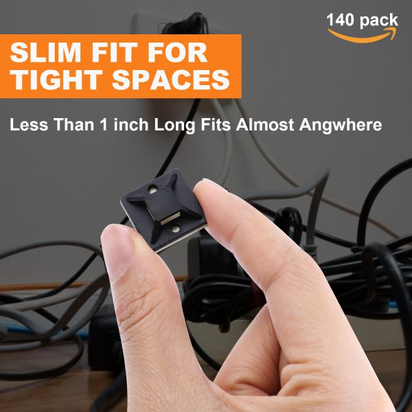 Multi Purpose Cable Ties Mounts Customized Reusable High Durability