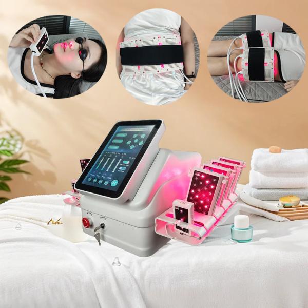 Advanced 6D lipolaser lipolysis 209mw Super 6d Lipo Laser Liposuction Machine with 635nm 650nm 780nm 810nm 940nm 980nm