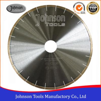 Silver Brazed Stone Cutter Blade , 14 Inch Diamond Marble Saw Blade