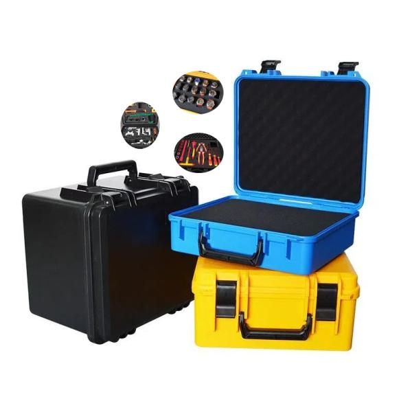 IP67 Waterproof Customizable Plastic Tool Box with Foam Insert