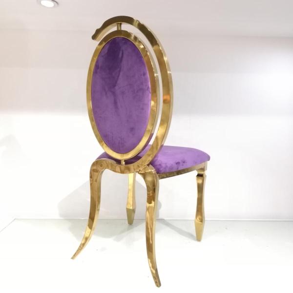 Modern High End Stainless Steel Leg Wedding Event Chairs